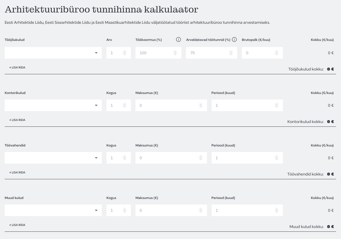 arhitektuuriburoo-tunnihinna-kalkulaator